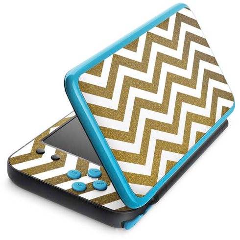 Gold Chevron Nintendo 2DS XL (2017) Skin